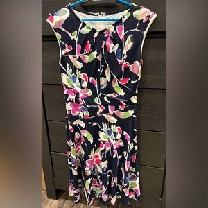 Wisp Ceena Flowered Jersey Dress Size 4
